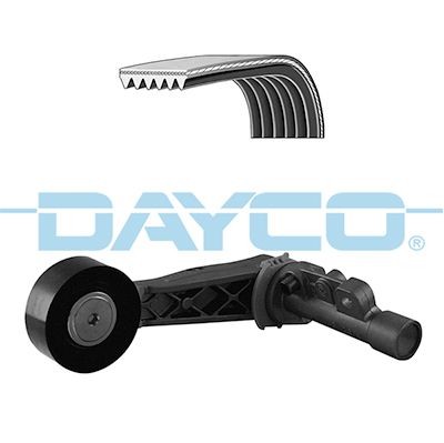 Ribbed belt set kpv284 - set,