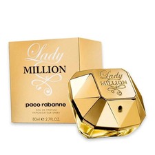 Lady Million Eau de Parfum 80ml EDP Spray New & Sealed in Box Free shipping