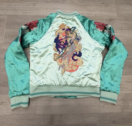 Reversible sukajan bomber - sukajan,
