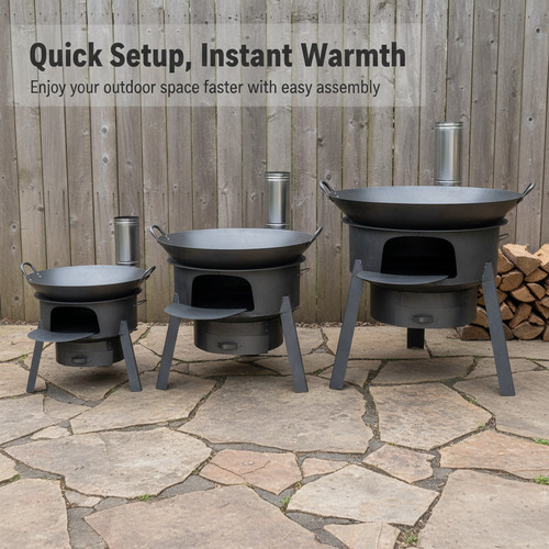 Outdoor wood stove - outdoor, household
