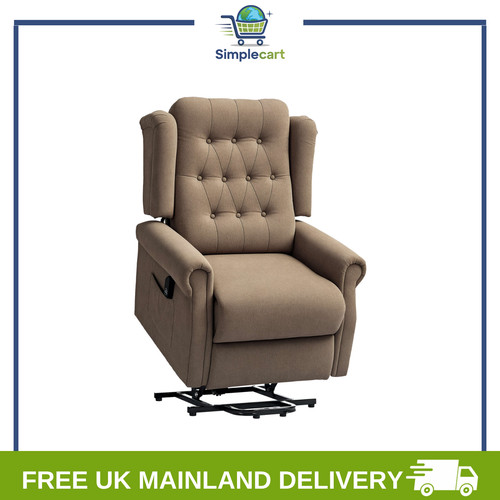 Fabric lift recliner chair - fabric,