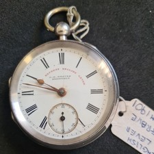 Antique Solid Silver Gents