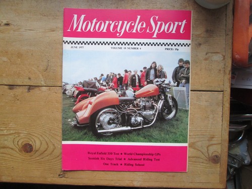 Motorcycle sport magazine june - motorcycle,