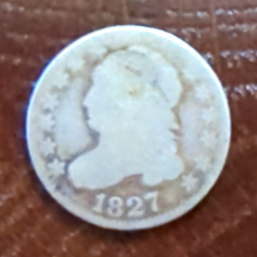 1827 capped bust - 1827,