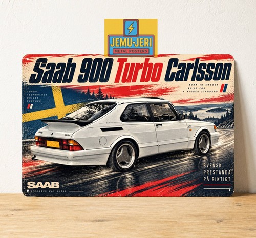 Saab 900 turbo carlsson - turbo, metal