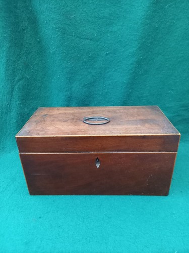 Antique tea caddy