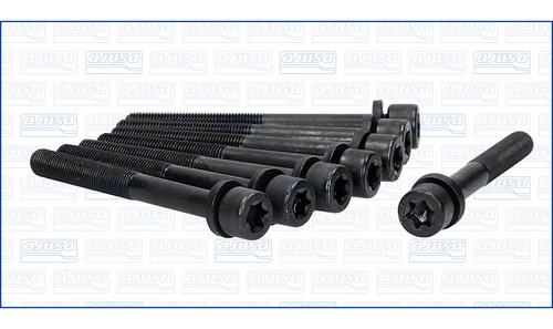 One cylinder head - cylinder, bolt