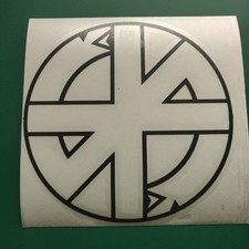 Crass logo Anarchy -