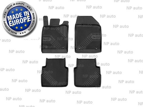 New lhd black rubber floor - black,