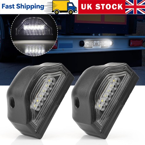 Led rear tail - 2x, license