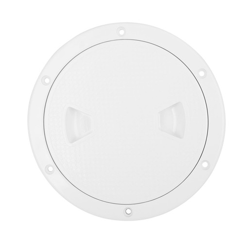 White circular non slip - white,