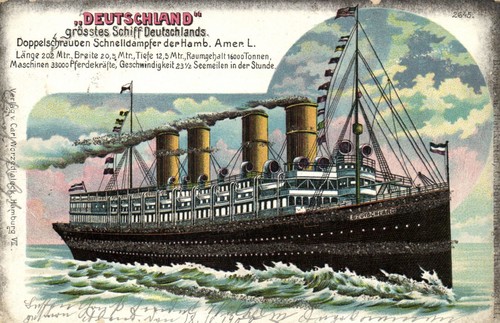 Ships steamer deutschland - pc,