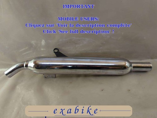 Left silencer for triumph - silencer,