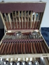 Glosswood Stainless Steel 44-Piece Cutlery Set Vintage