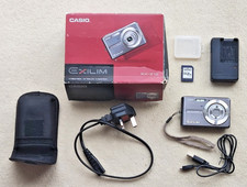 Casio Exilim EX-Z12. 7.2MP Digital Camera. Boxed, Working w/ case & 8GB SD Card