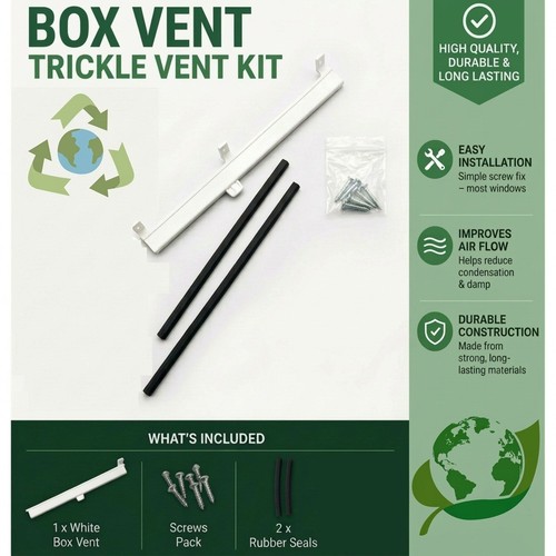 Boxvent window trickle - boxvent, vent