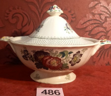 Masons Paynsley Terrine Dish With Lid Vintage 1880s model 1960s production