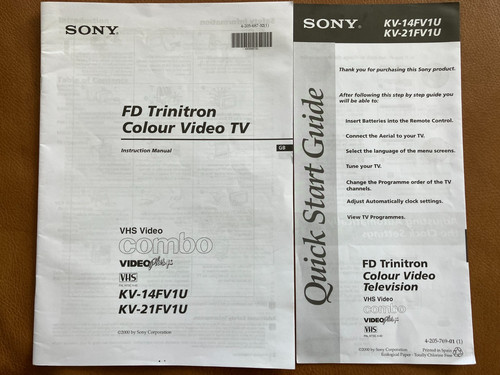 Sony trinitron models - trinitron, tv