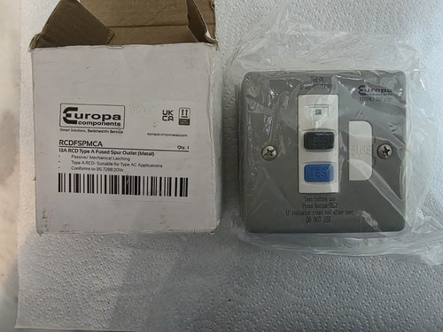 Europa components rcd fused - rcd,