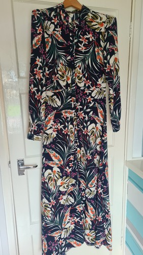 Qed london floral maxi shirt - qed,