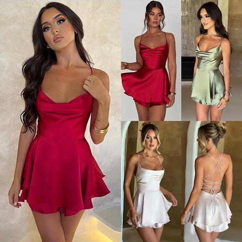 Sexy line flare dress - a,