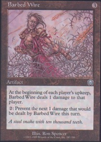 Barbed wire magic mtg - wire,