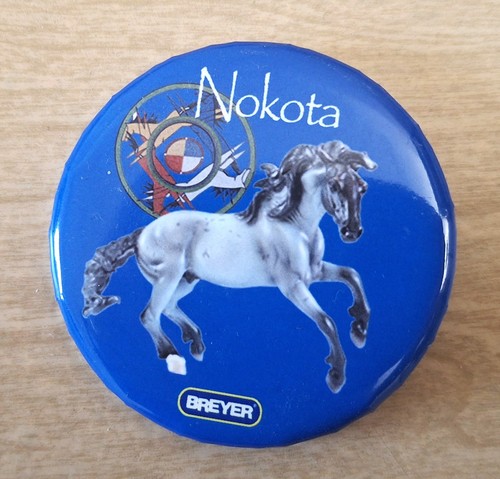 Breyer horse souvenir - souvenir, button