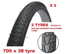 2 X  700c x 38c Hybrid Bike Commuting Fast Bicycle Tyres, tubes avaiable also