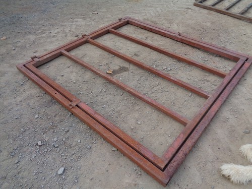 Cattle gate barrier - cattle,