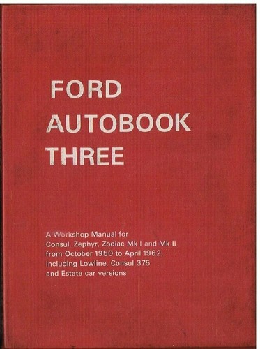 Ford consul mk1 - consul, zephyr
