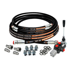 Log Splitter Kit with a Flowfit Double Acting Lever Valve, No Cylinder