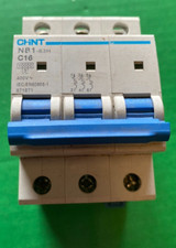 Chint MCB Triple pole. 16 amp