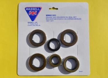 Oil seal kit - seal, bantam