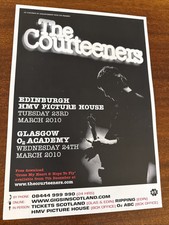 The Courteeners  -  Rare Gig/concert Poster - Glasgow / Edinburgh (2010!)