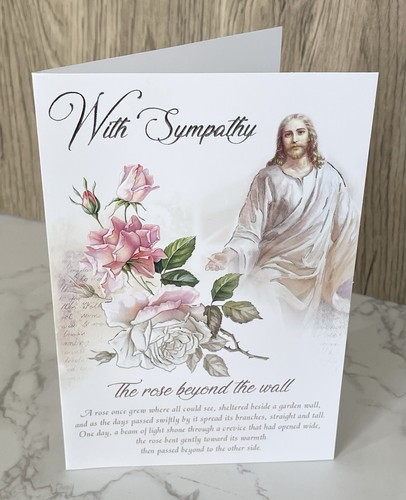 Mass card with sympathy the - sympathy,
