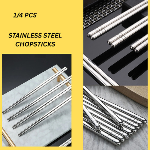 Stainless steel chopsticks - stainless,