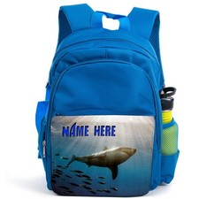 Personalised Shark Backpack