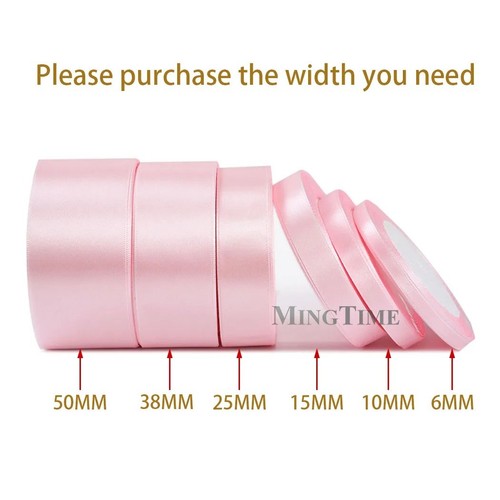 Meter double sided satin - sided,