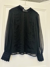 Ted Baker Black Top Size 3 UK