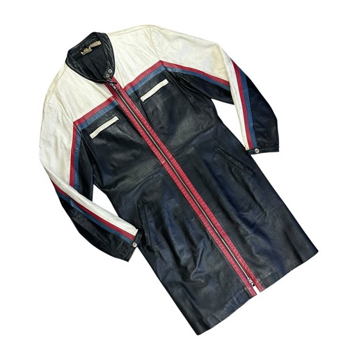 Rare vtg striped moto - vtg,