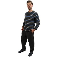 Mens Fleece Warm Soft Pyjamas