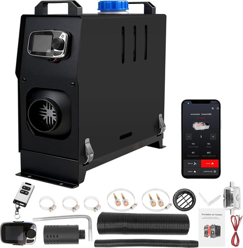 Black 8kw 12v all - 8kw, all‑in‑one