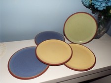 SET OF 5 Denby Juice (2 Blue 2