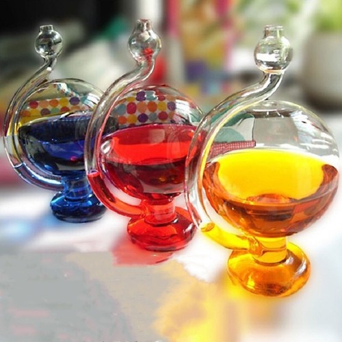 Weather forecast bottle glass - weather,
