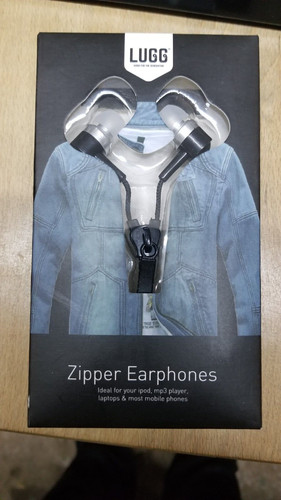 Lugg black wired - black, earphones