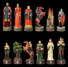 Chess Pieces Set - Robin Hood