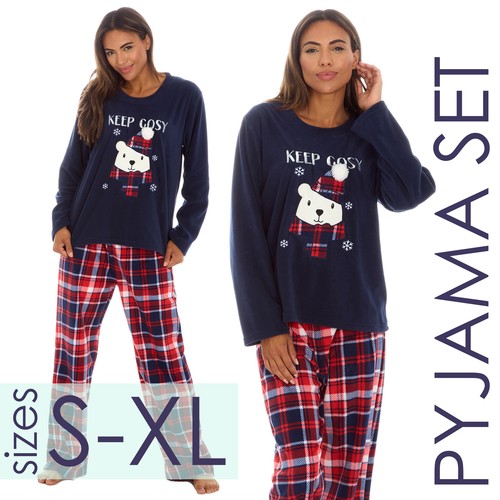 Ladies pyjamas cosy warm - pyjamas,