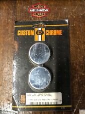 Harley-Davidson WIDE GLIDE FORK TOP NUT COVERS 1984 UP WITH HIDDEN MOUNTS B23