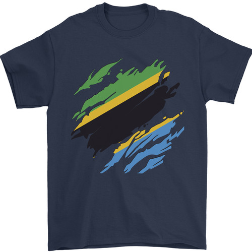 Torn tanzania flag tanzanian - torn,