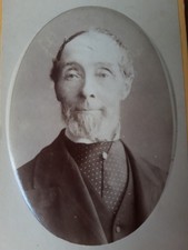 CDV Handsome Dapper Man Beard
